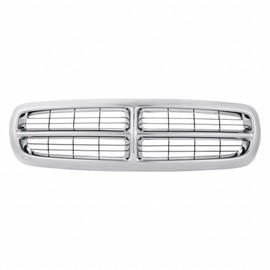 For Dodge Durango 1999-2004 Grille | Chrome/Black | CH1200199 | 55056092