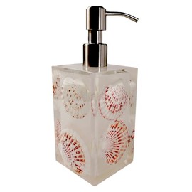 Handcrafted Luxury Float Soap & Lotion Dispenser by DXI Living | Natural Elements, Small-Batch, Premium Stainless Steel Pump – Exclusive at Sparklehouse (Coastal Charm)
