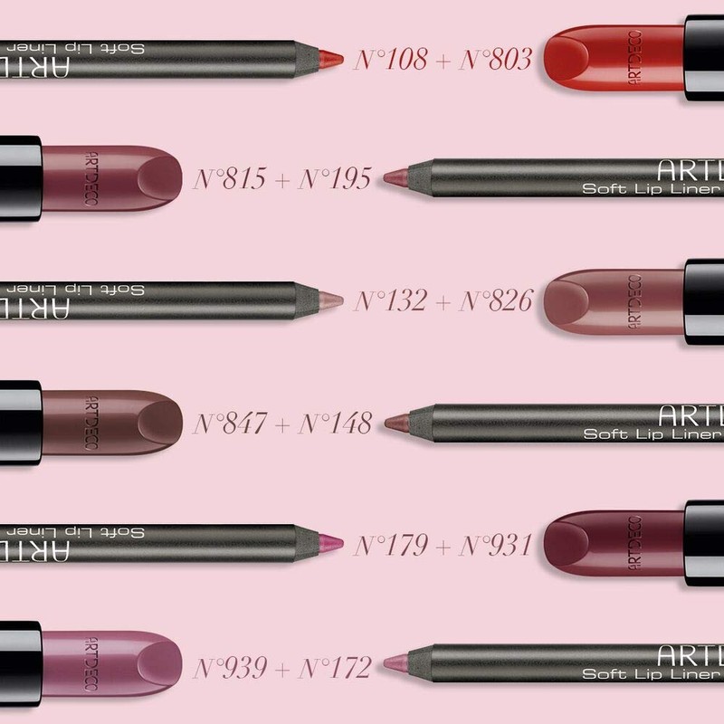 ARTDECO Soft Lipliner Waterproof - Wasserfester, langanhaltender Lippenkonturenstift, braun -