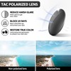 TJUTR Sunglasses Fit Over Glasses for Women, Trendy Oversized Sun