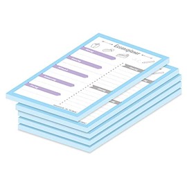 PRICARO A6 Meal Planner "Allerlei" (Pack of 5)