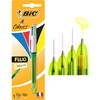 BIC 4 Colours Fluo Ballpoint Pen Black, Blue, Red and