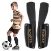 Football Shin Guards and Sleeves for Kids, High Elastic Shin