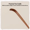Solid Wood Electronic Tea Scale Tough Durable Convenient Display Screen