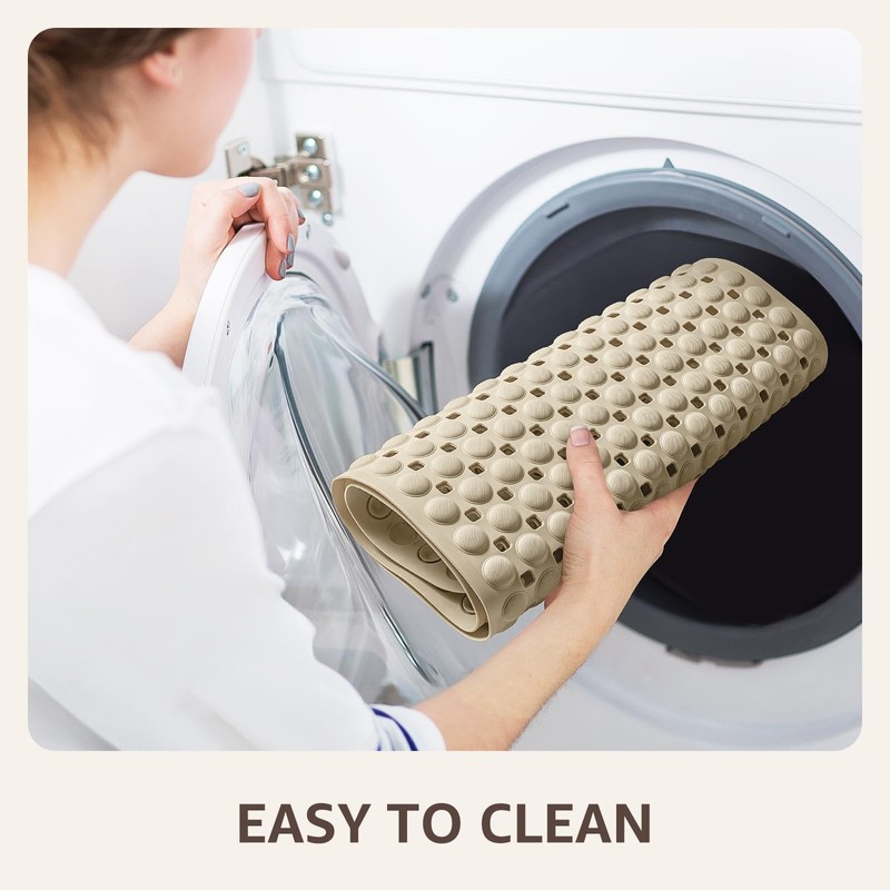 OTHWAY Bath Tub Shower Mat Non Slip, Bathtub Floor Liner