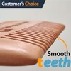 Original Antistatic Wooden Beard Comb, Coarse & Fine Teeth, Moustache