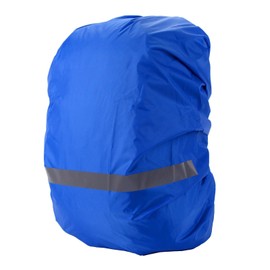Backpack Rain Cover with Reflective Strip, Waterproof Ultralight Backpack Cover Storage Bags Non-Slip Cross Buckles Suitable for Hiking Survival Cooking Equipment, blue, L