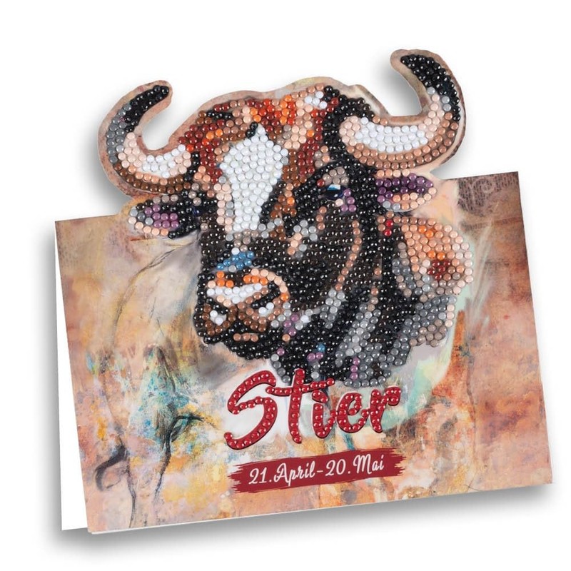 Ideen mit Herz Diamond Painting Stand Card | 370 g/m²