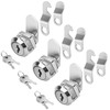 Cylinnda Cabinet Locks (3 Pack, Zinc Alloy), Keyed Alike Cam