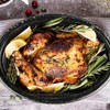 Granite Roasting Pan, 18” Enameled Roasting Pan with Domed Lid.