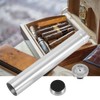 Portable Travel Metal Single Cigar Moisturizing t Tube Holder With