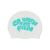 Flowpoint Unisex Silicone Swimming hat That Protects Hair and Ears,