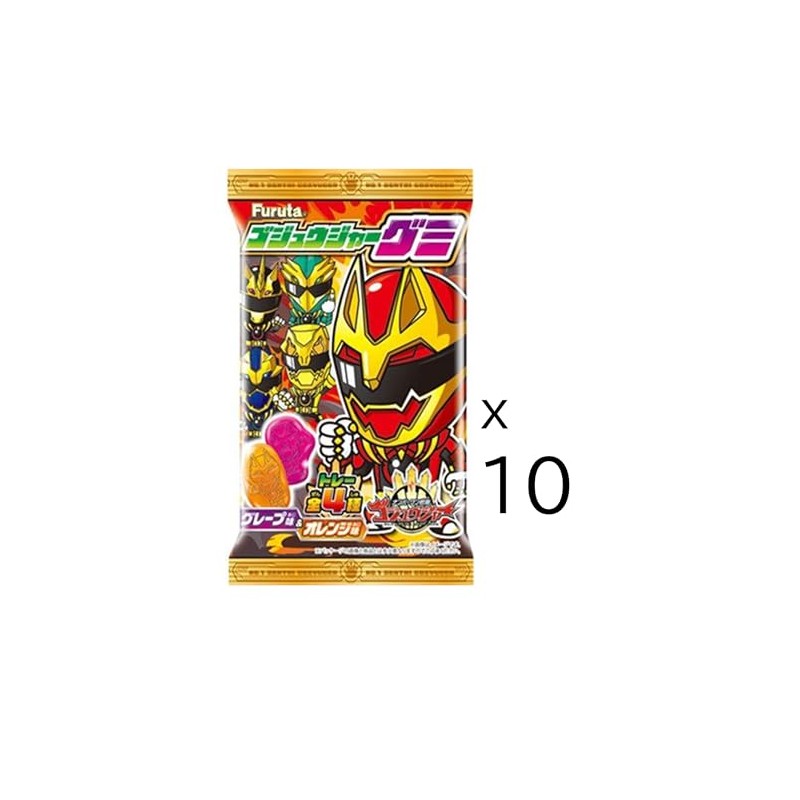 フルタ製菓 ゴジュウジャーグミ 10g×10個