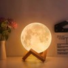 Moon Lamp 3D Print, Moon Lamp Ball 15 cm, Lunalamp
