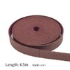 1 Roll Leather Strap Strip,2CM*4.5M Red Lychee Pattern Leather Strap,Side