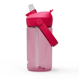 CAMELBAK Thrive Flip Straw Kinder-Wasserflasche mit Tritan Renew, einfach zu tragen, mit Strohhalm, Grapefruit