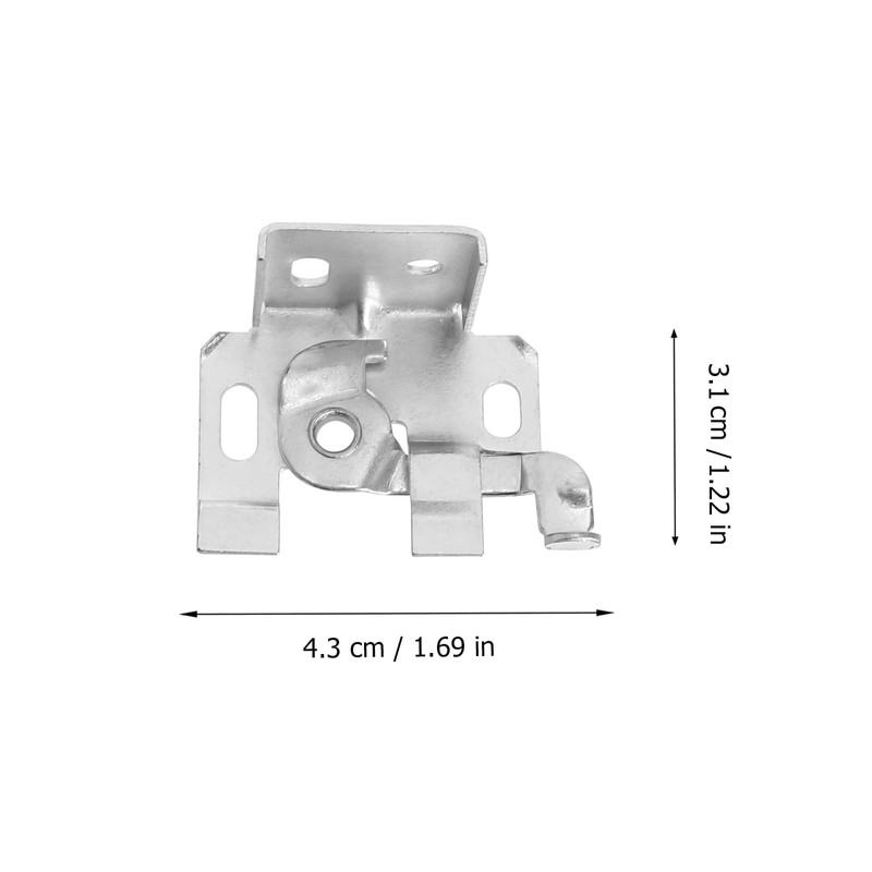Angoily 4PCS Roman Blind Fixing Brackets, Lock Blind Brackets, Window