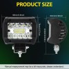 COLIGHT 20PCS 4inch LED Work Light Bar Flood Spot Combo