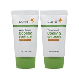 Kim Jeong-moon Aloe Cure Water Splash Cooling Sun Cream 40ml (SPF50+) 2 Ss / 김정문알로에 큐어 워터 스플래쉬 쿨링 선크림 40ml(SPF50+) 2개 Ss