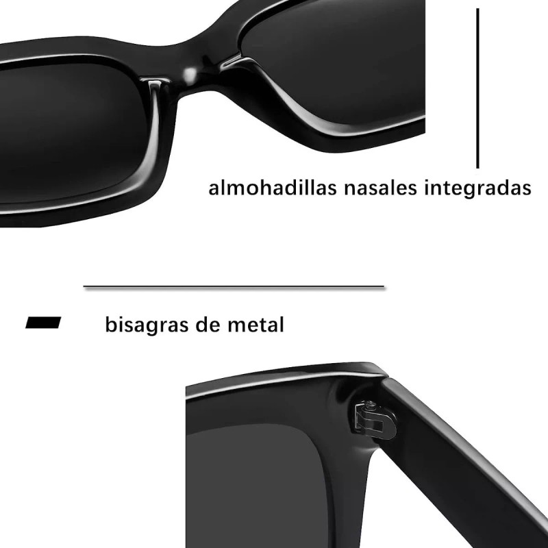 Yostyle Paquete De 2 Gafas De Sol Retro Protección Uv