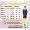 DIKFA Pajamas for Girls Child Button-Down Pjs 2 PCS Lounge