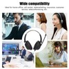 X6D USB 2 Telephone Headset Noise Cancelling Speaker Volume Adjustment