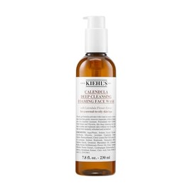 Kiehl’s Calendula Cleanser – Limpiador Facial para Piel Mixta y Grasa, Limpieza Profunda con Caléndula, Elimina las Impurezas y Refresca la Piel, 230 
