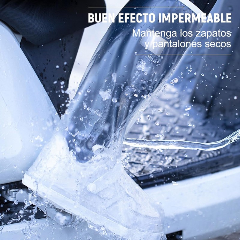 TOPONE Botas para Lluvia, Protector de Zapato Impermeable para Hombre