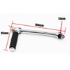 TDR Silver Kick Start Starter Lever 180mm 13mm Axle for