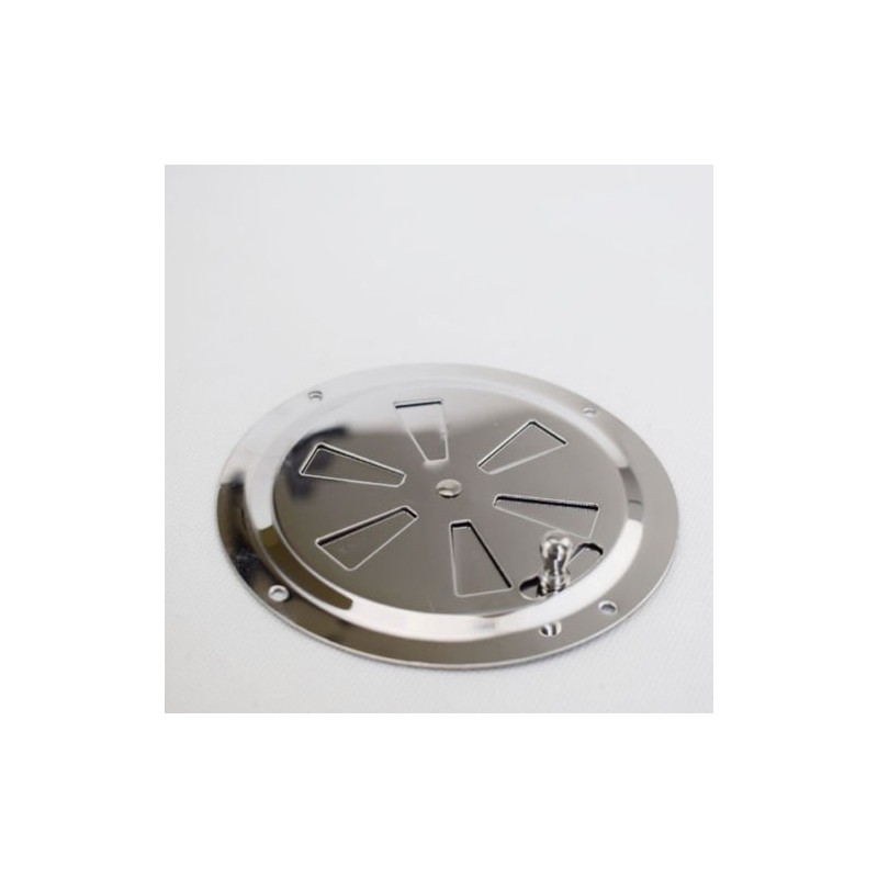 2PCS Round Butterfly Ventilator Vent Cover Stainless 5" Marine Boat