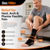 Doc Miller Tobillera Compresión Aliviar Tendinitis Aquiles Esguince Aumenta Circulación