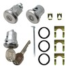654394765282 Door Lock Cylinder &2 Keys Doors/Trunk Lock Key Set