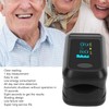Organic LED Fingertip Pulse Oximeter Blood Oxygen Saturation Monitor With