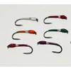 Trout Flies mixed vicars buzzers for fly fishing x12 barbless