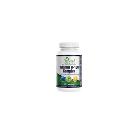 Natural Vitamins Vitamin B-100 Complex, 50 Tabs
