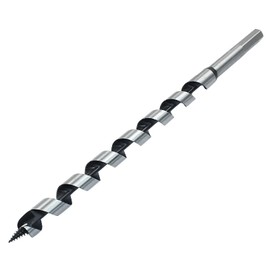 Cjueiom Wood Auger Drill Bit, 16mm x 300mm Hex Shank Ship Auger Bit, Cuts Shallow and Deep Holes in Wood, 1 Piece