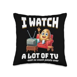 Homebody Couch Potato Throw Pillow