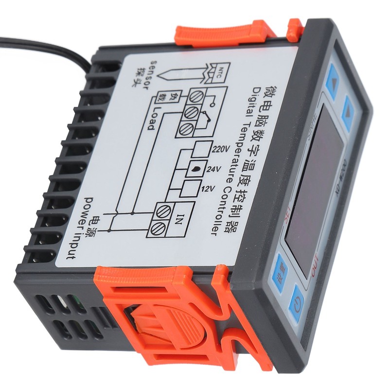 Digital Temperature Controller Intelligent Heating Cooling Control Switch for Homebrewing
