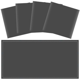 4 Pcs Fluorescent Light Covers with 40 Magnets Decorative for Classroom Ceiling Light 4x2 Feet Magnetic Filter Easy Install for Office Hospitals & Home Drop Ceiling Supplies(Black)