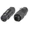 RA3FT-B Adapter 3P XLR Female Tiny XLR Female Audio Video
