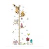 DaraBaby Vinil Decorativo Infantil Regla Medición Animales Dela Selva