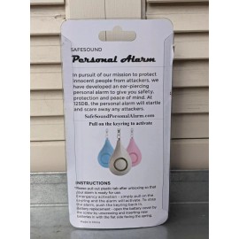 Safesound Personal Alarm Safe Sound Emergency Keychain 125DB  Loud Siren NEW