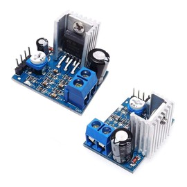 zalati Audio Amplifier Module 2pcs TDA2030A Digital Audio Power Amplifier Board 6–12 V Speaker Module Converter