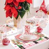 JarThenaAMCS 50 Pack Christmas Paper Place Mats Cartoon Nutcracker Placemats