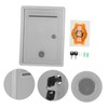 SHOWERORO Wall-mounted Lockable Donation Box Suggestion Box Slot Lock Locks