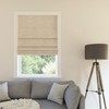 Sun Zero Seraphina Textured 100% Total Blackout Cordless Roman Shade,