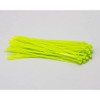 4" x 18 LB Cable Ties (100/bag) - Fluorescent Green
