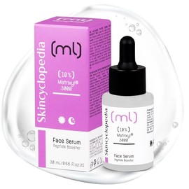 Skincyclopedia Peptide Serum with 10% Matrixyl 3000, Anti-Ageing Face Serum Against Wrinkles, Highly Effective Face Care, Skincare with Peptides, Reduces Wrinkles, 30 ml