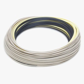 Rio Elite Predator Fly Line, Designed to Cast Large & Heavy Flies, Low-Stretch & Ultra-Slick Performance, Black/Yellow/Beige, 100ft, WF11F/S5/S7
