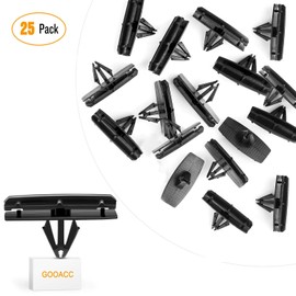 GOOACC - 25 Clips de moldeo para Jeep Liberty Rocker para Chrysler 55157055-AA, 55157065-AA Jeep Wrangler Jeep Liberty - 25 Unidades